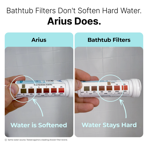 Arius - The Only Bath System That Filters and Softens Water