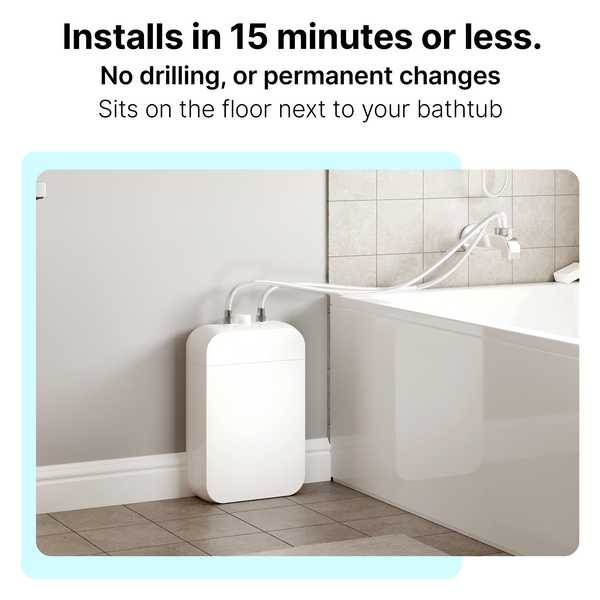 Arius - The Only Bath System That Filters and Softens Water